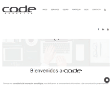 Tablet Screenshot of codedonostia.com